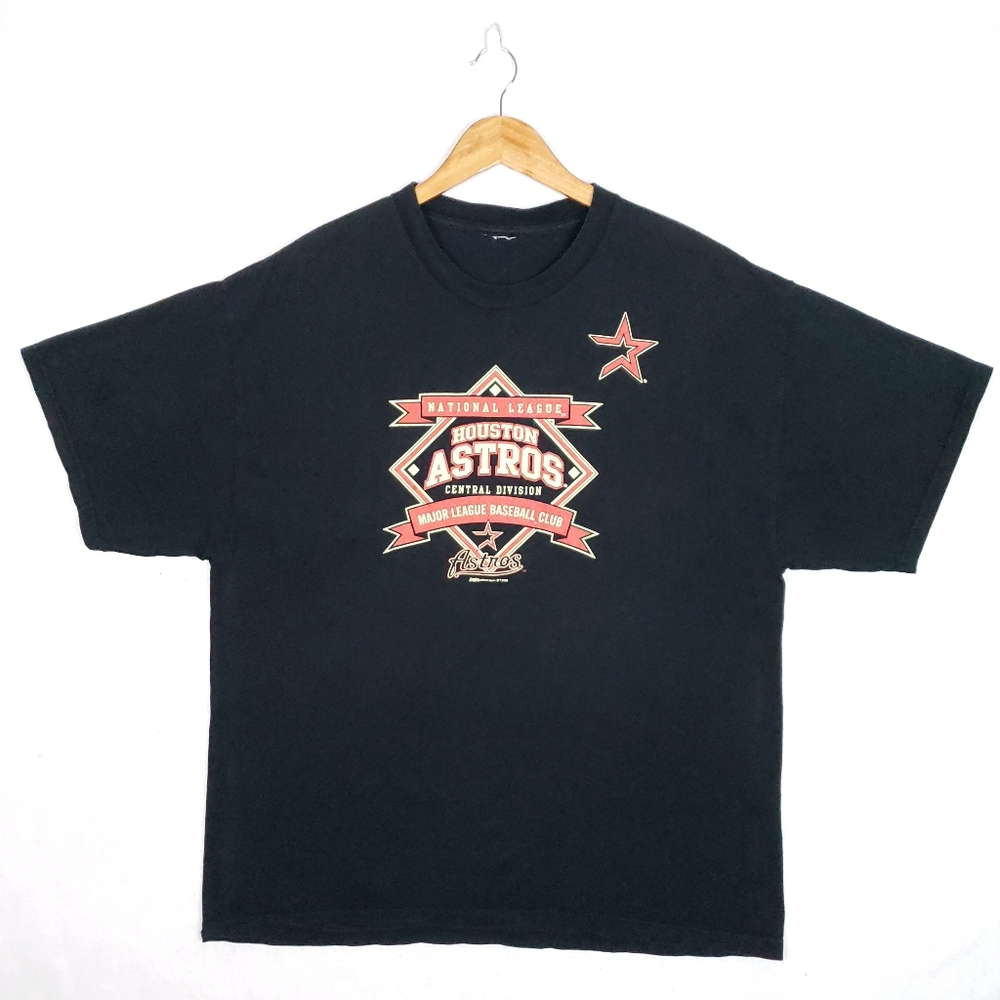 2006 Houston Astros Major League Baseball Y2K Stitches T-shirt
